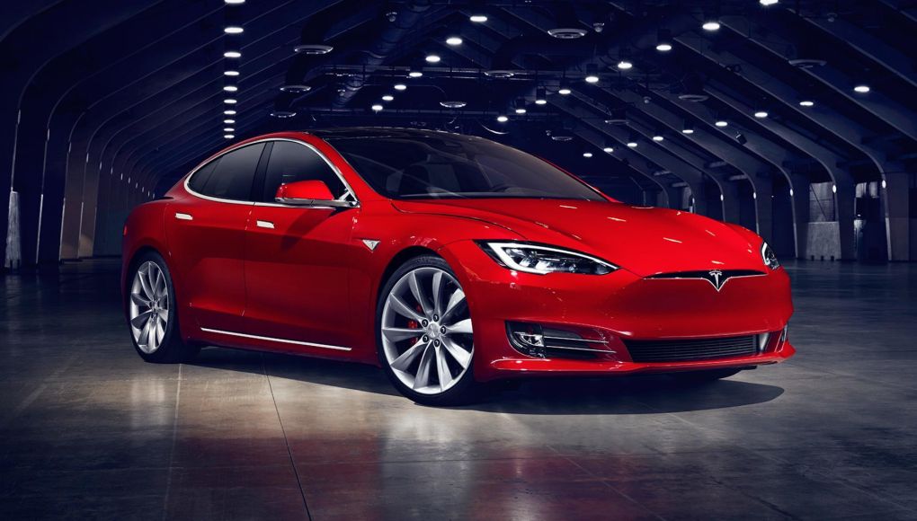 tesla model s p100d